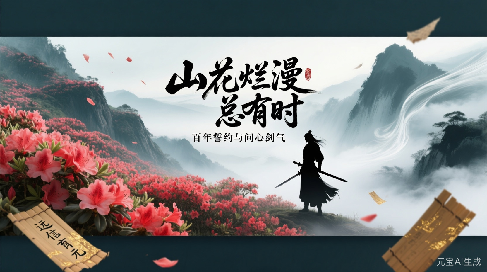 《山花烂漫总有时》：一部新武侠史诗的百年誓约与文心剑气