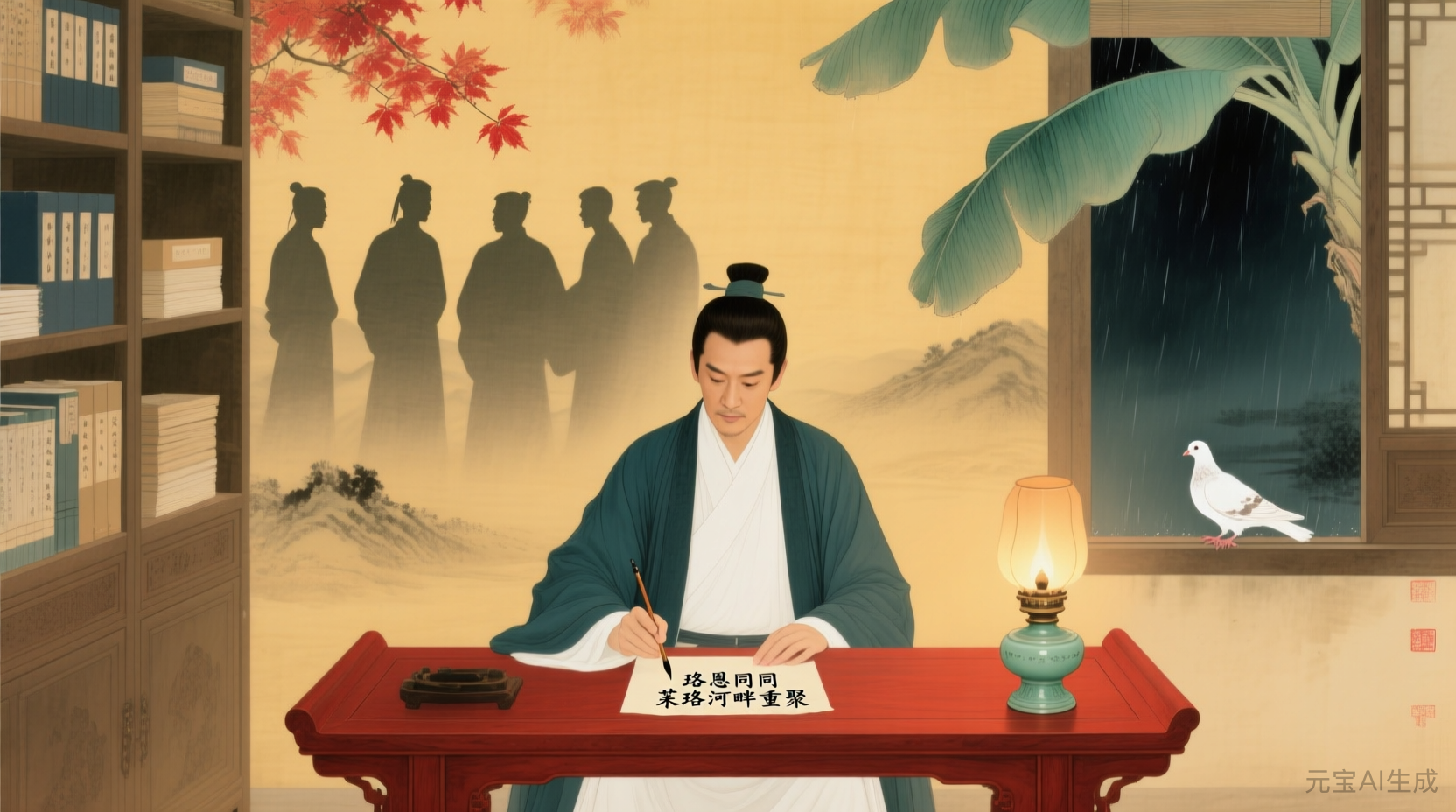 丹枫谨启：丙午新春琅玕山约